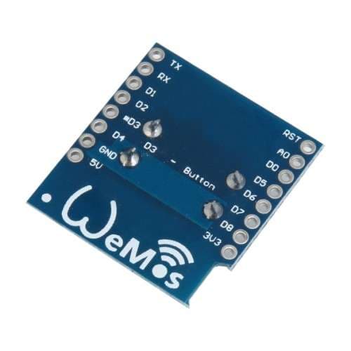 شیلد میکروسوئیچ WeMos D1 Mini — تصویر ۲