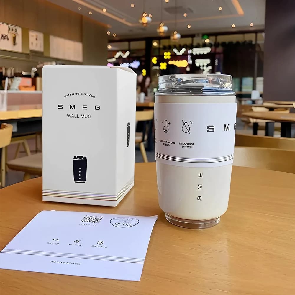 تراول ماگ اسمگ «240 میل» |Smeg travel mug — تصویر ۲