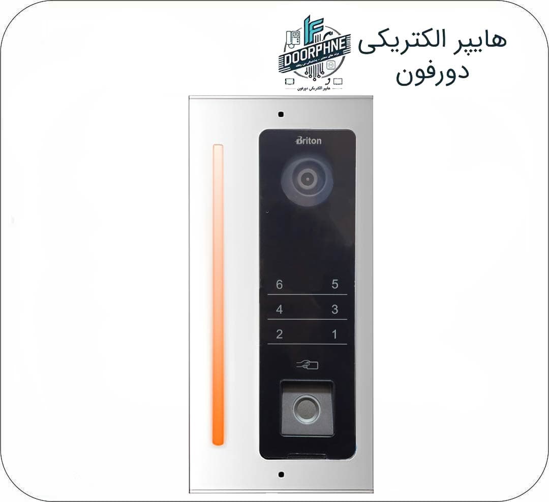 پنل لمسی آیفون تصویری برایتون شش واحدی اثرانگشت و کارتی BPT-5006-F (HD)