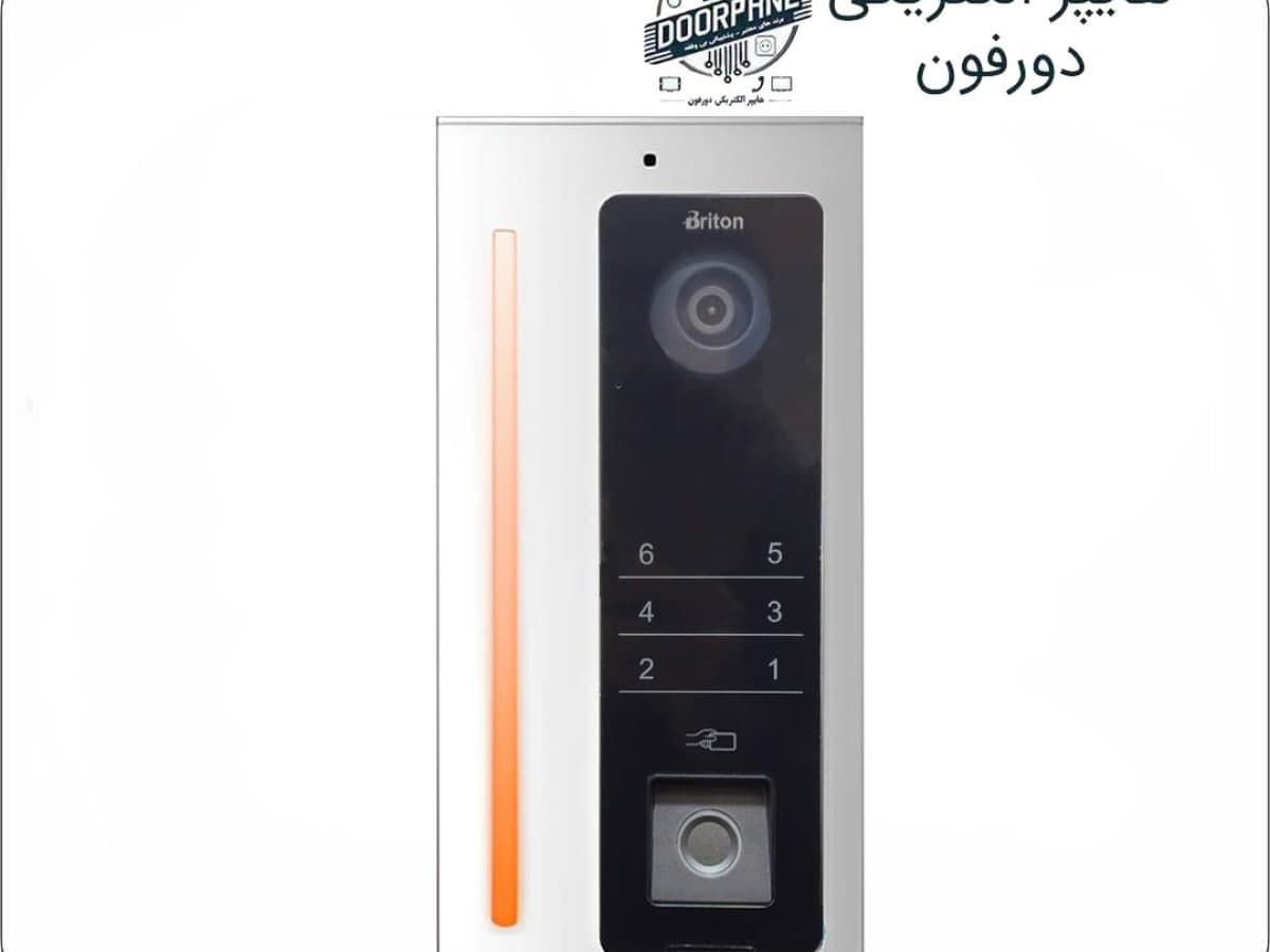 پنل لمسی آیفون تصویری برایتون شش واحدی اثرانگشت و کارتی BPT-5006-F (HD) — تصویر ۳