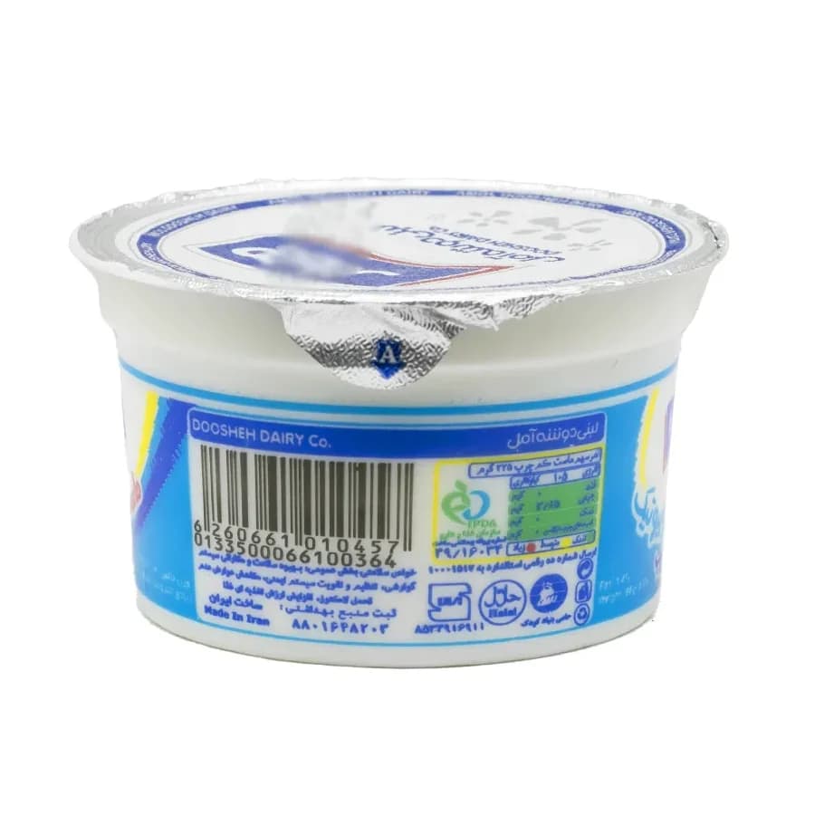 ماست تک نفره کم چرب هراز 90 گرم — تصویر ۲