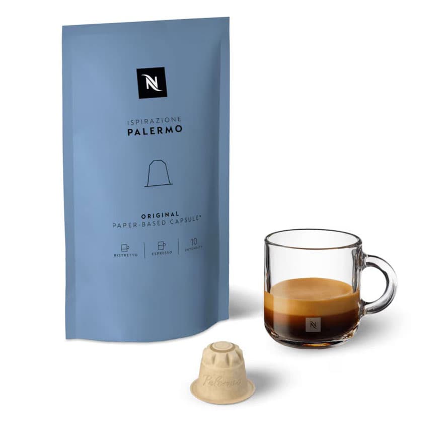 کپسول قهوه نسپرسو پالرمو «کپسول کاغذی» | Nespresso Ispirazione Palermo