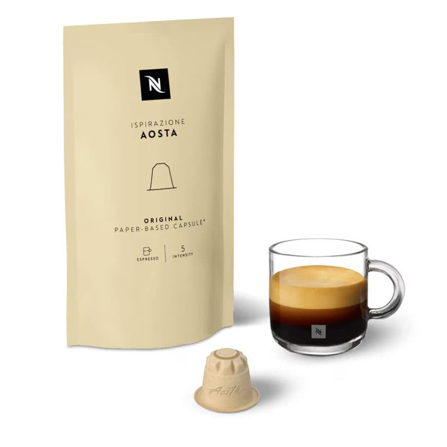 کپسول قهوه نسپرسو آئوستا «کپسول کاغذی» | Nespresso Ispirazione Aosta