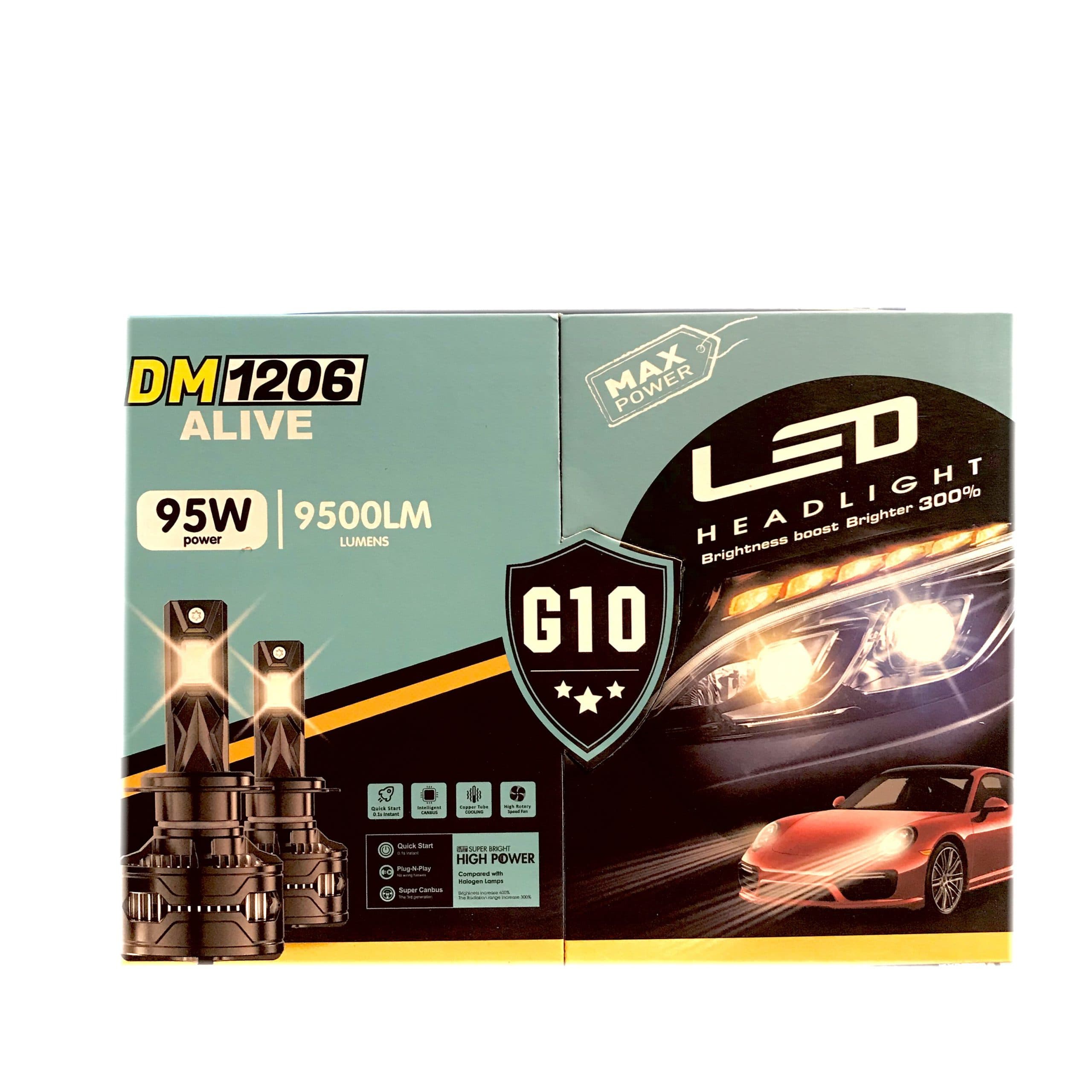 لامپ هدلایت خودرو الایو ALIVE G10 9005
