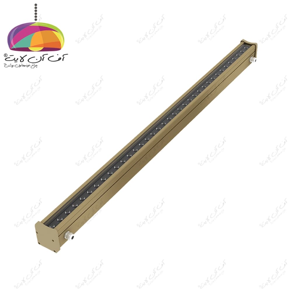 چراغ وال واشر 40 وات 100 سانتی متر مدل آذرخش 4 گلنور