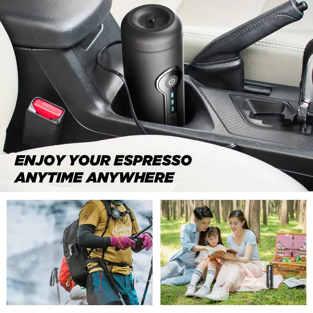 اسپرسو ساز شارژی پرتابل کپسولی کانکو اکو | CONQUECO Portable Espresso Machine — تصویر ۲