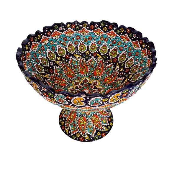 میوه خوری میناکاری روی سفال — تصویر ۲