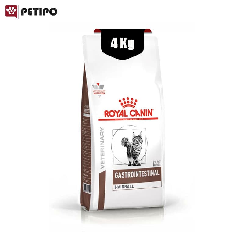 غذای خشک گربه گاسترو اینتستینال هیربال رویال کنین (Royal Canin Cat Gastrointestinal Hairball) وزن 4 کیلوگرم