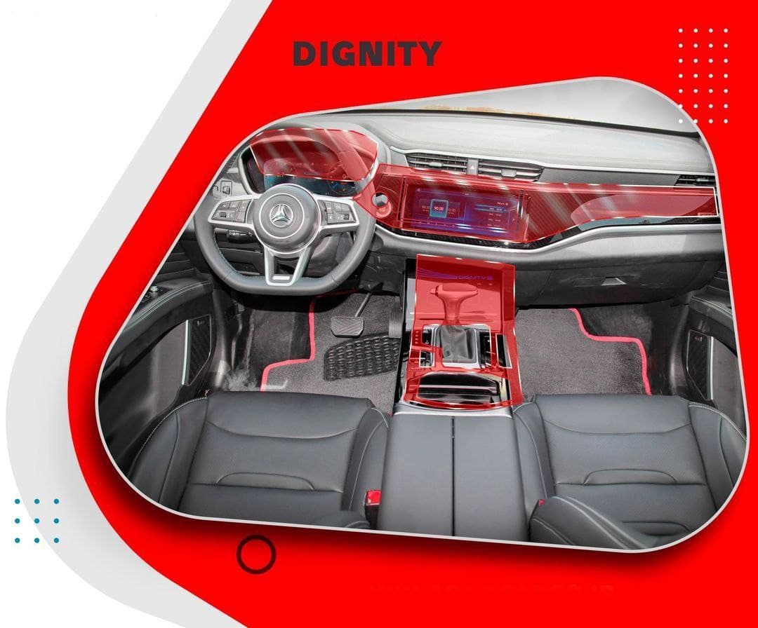 گلس و محافظ کامل خودرو DIGNITI