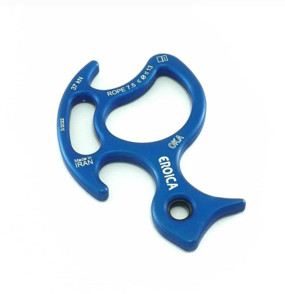 ابزار فرود دره نوردی اوکا اروئیکا Eroica OKA Canyoning Descender — تصویر ۵