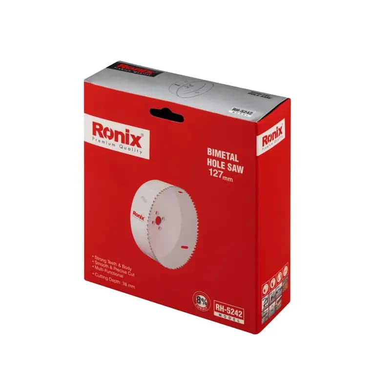 مته گردبر بایمتال(127 میلی متری)رونیکس RH-5242 — تصویر ۶