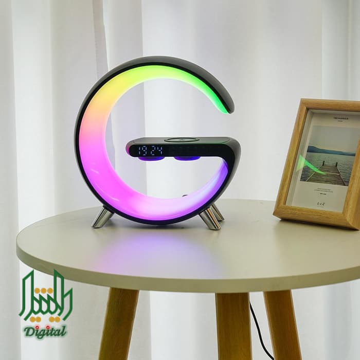 چراغ هوشمند بلوتوثی با شارژر بی‌سیم برند BeQuest — تصویر ۵