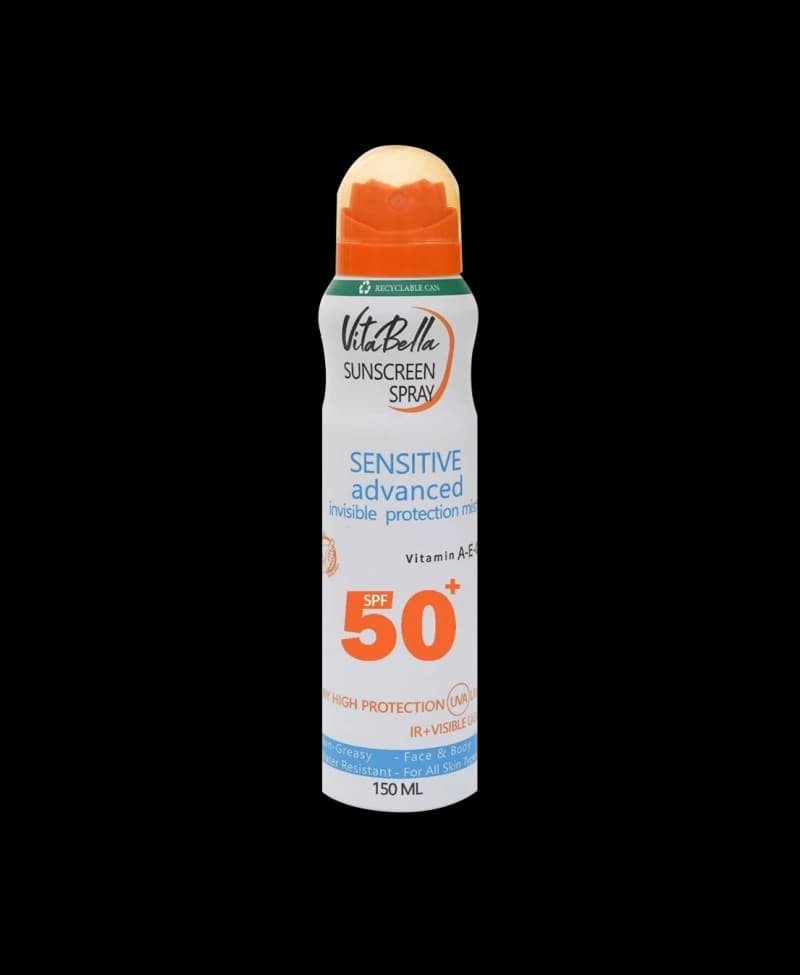 اسپری ضد آفتاب SPF ۵۰ ویتابلا 150 میل