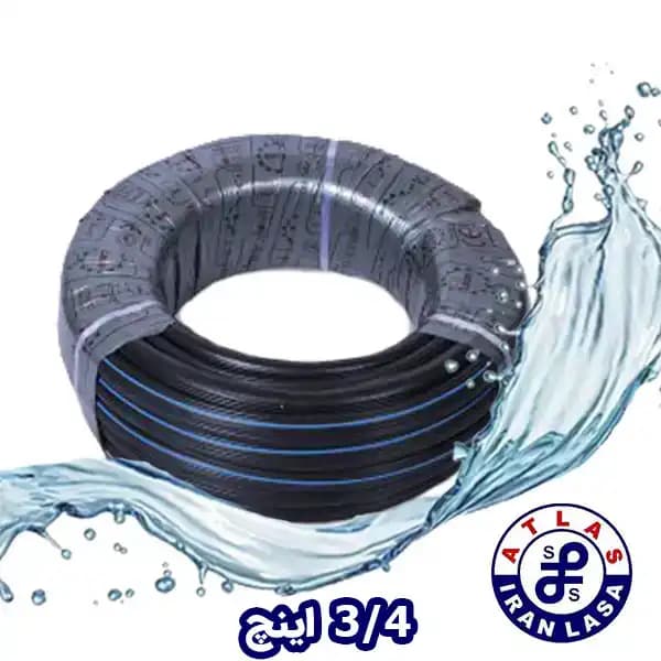 شیلنگ 3/4 دو لایه نخدار سطح آجدار ایران لاسا