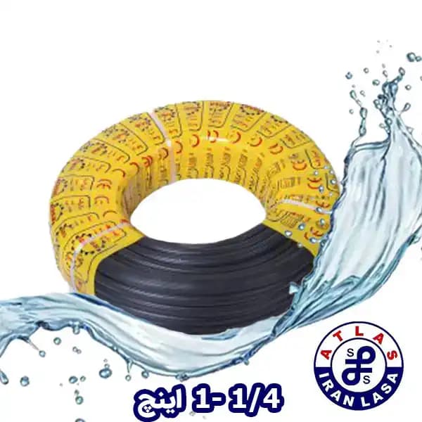 شیلنگ سایز 1/4-1 تک لایه آجدار ایران لاسا
