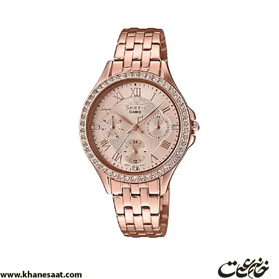 ساعت مچی زنانه کاسیو شین اصل مدل SHE-3062PG-9A — تصویر ۲