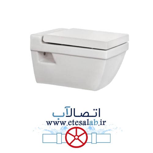 توالت فرنگی وال هنگ مروارید درجه یک مدل سیلویا سایز 55