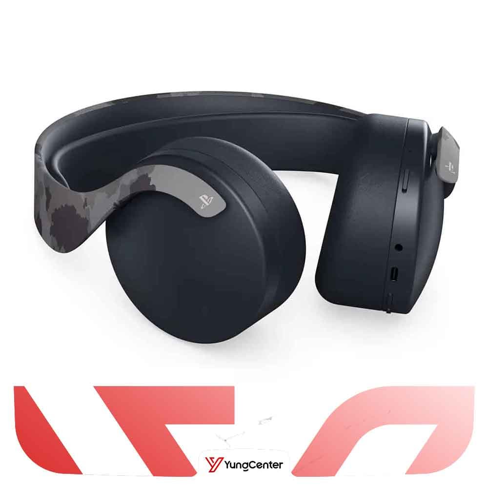 هدست گیمینگ مخصوص سونی مدل Pulse 3D رنگ Gray Camouflage — تصویر ۱۱