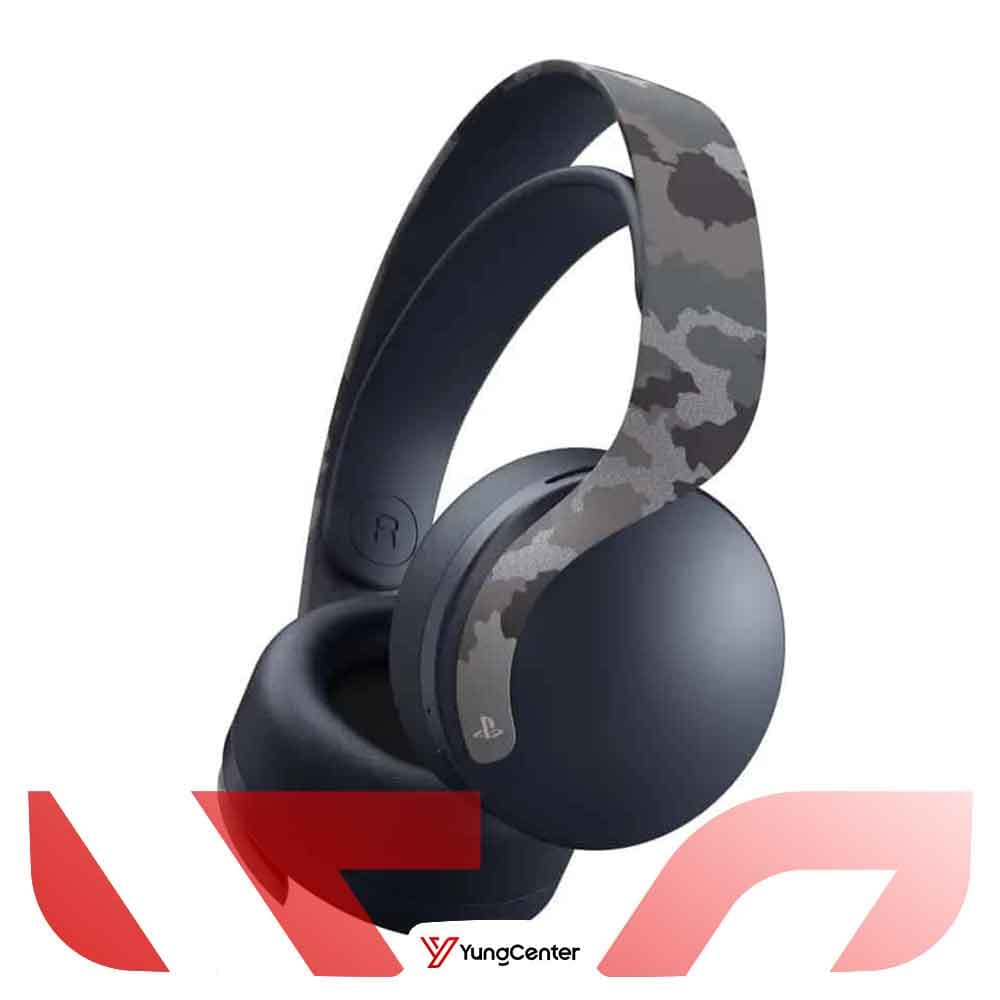 هدست گیمینگ مخصوص سونی مدل Pulse 3D رنگ Gray Camouflage — تصویر ۱۰