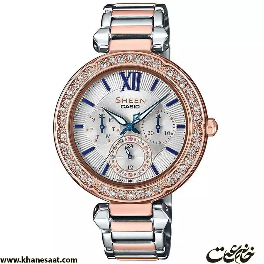 ساعت مچی زنانه کاسیو شین اصل مدل SHE-3061SPG-7B — تصویر ۲