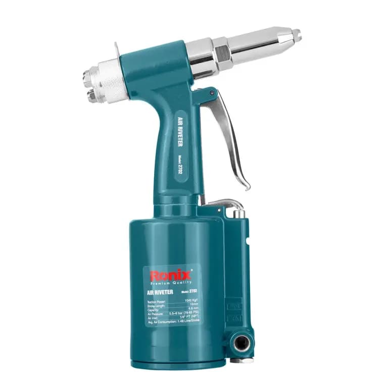 پرچ کن بادی Ronix مدل 2702 ا Ronix pneumatic riveter model 2702 — تصویر ۷
