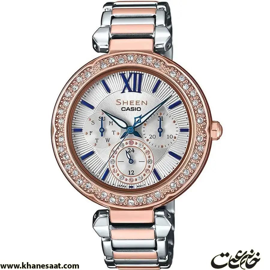 ساعت مچی زنانه کاسیو شین اصل مدل SHE-3061PG-7B — تصویر ۲