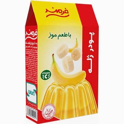 پودر ژله موز فرمند – 100 گرم