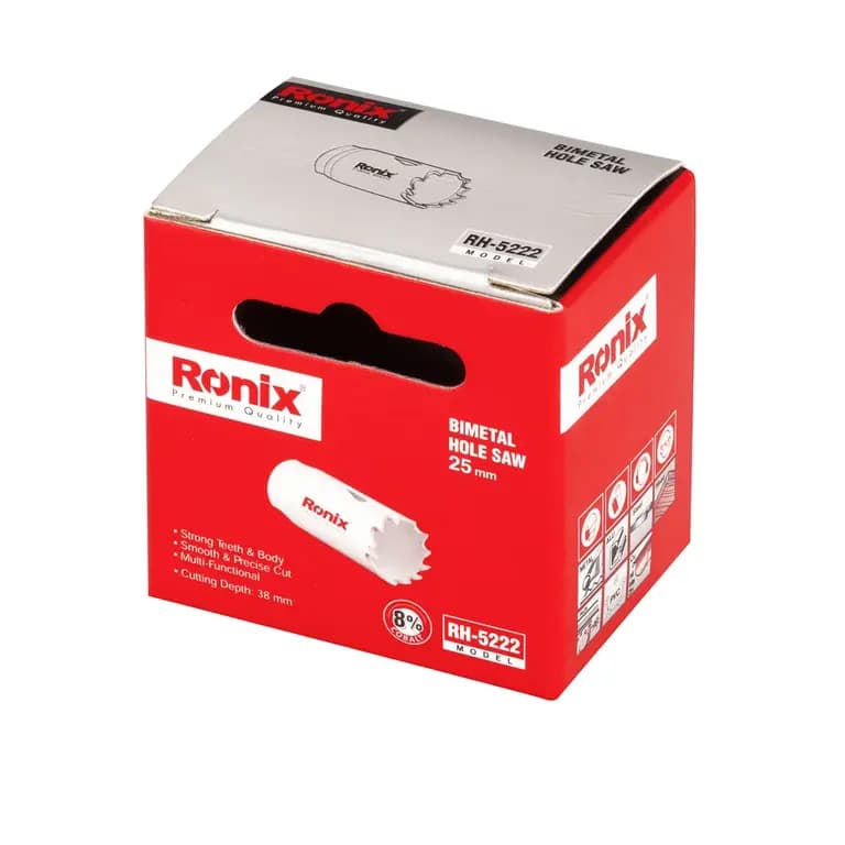 مته گردبر سایز 25 میلی متر رونیکس کد RH-5222 — تصویر ۵