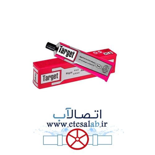 چسب پی وی سی تارگت رازی 100cc کارتن 36 عددی