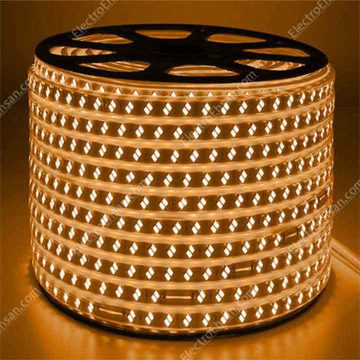 ریسه شلنگی SMD دولاین مدل 5730 رنگ انبه ای 100 متر | CCPY STRIP LIGHT