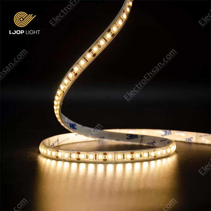 ریسه SMD LED نواری 12 ولت لوپ لایت تراشه 2835 مدل LB-P12012