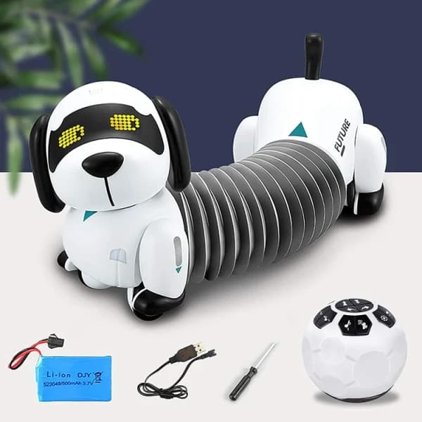 ربات سگ فنری کنترلی شارژی کد K22 — تصویر ۵