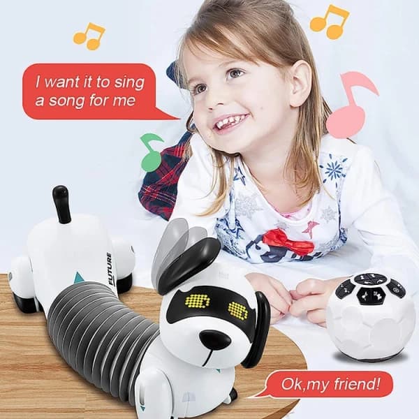 ربات سگ فنری کنترلی شارژی کد K22 — تصویر ۸