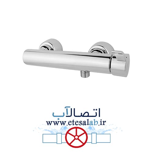شیر توالت کروم راسان مدل تندیس