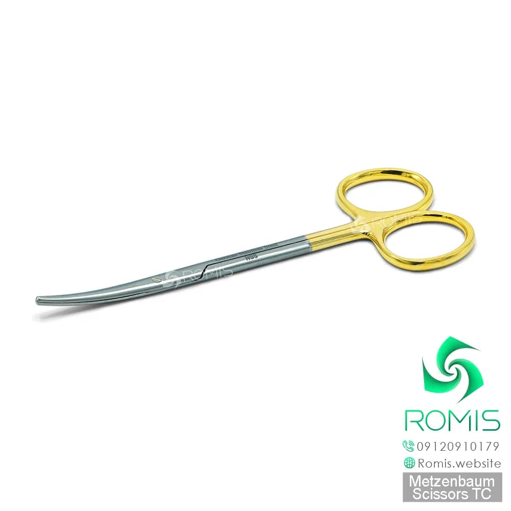 قیچی متزنبام تنگستن کارباید (طلایی) 12 cm