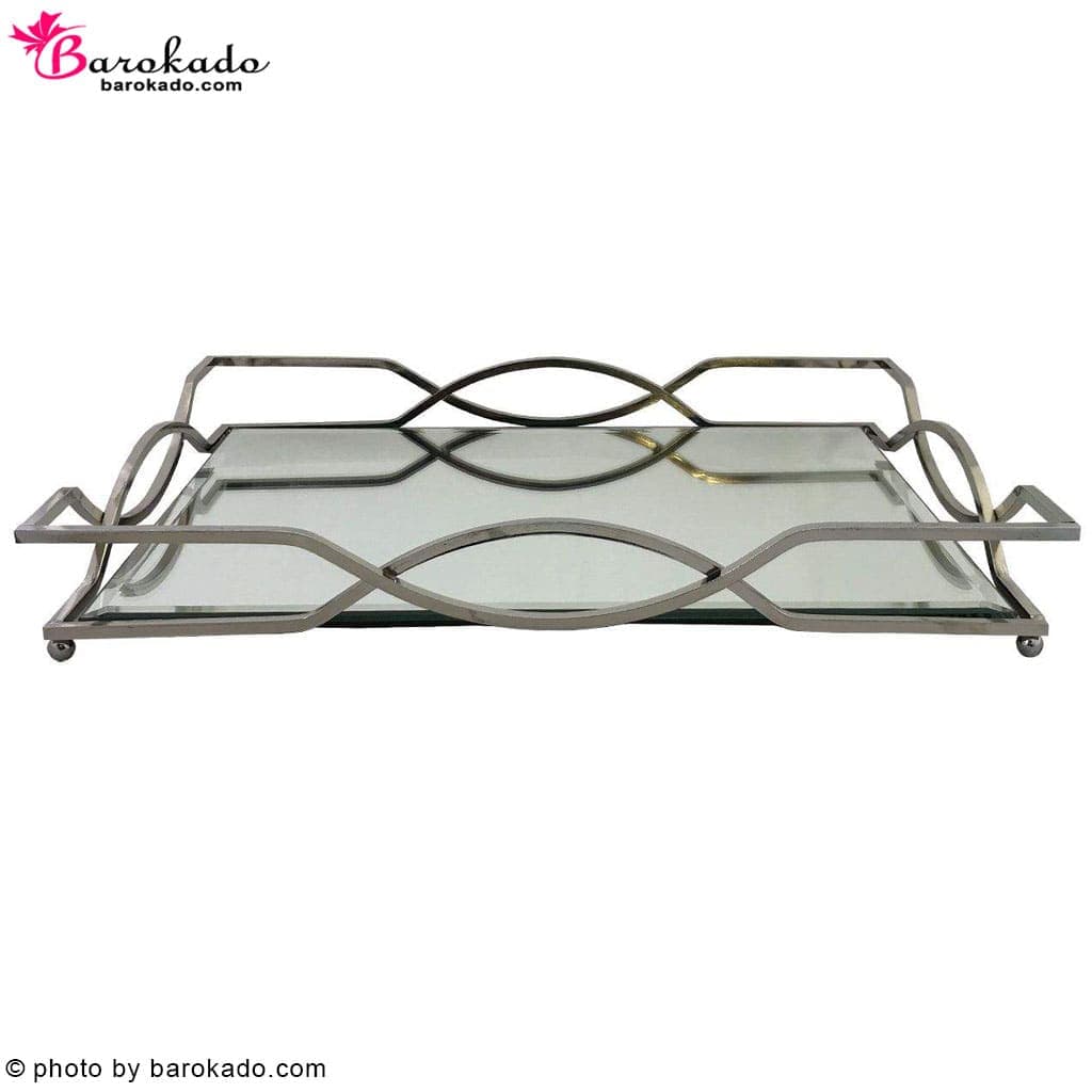 سینی آینه ای مستطیلی کد 00114143 — تصویر ۲