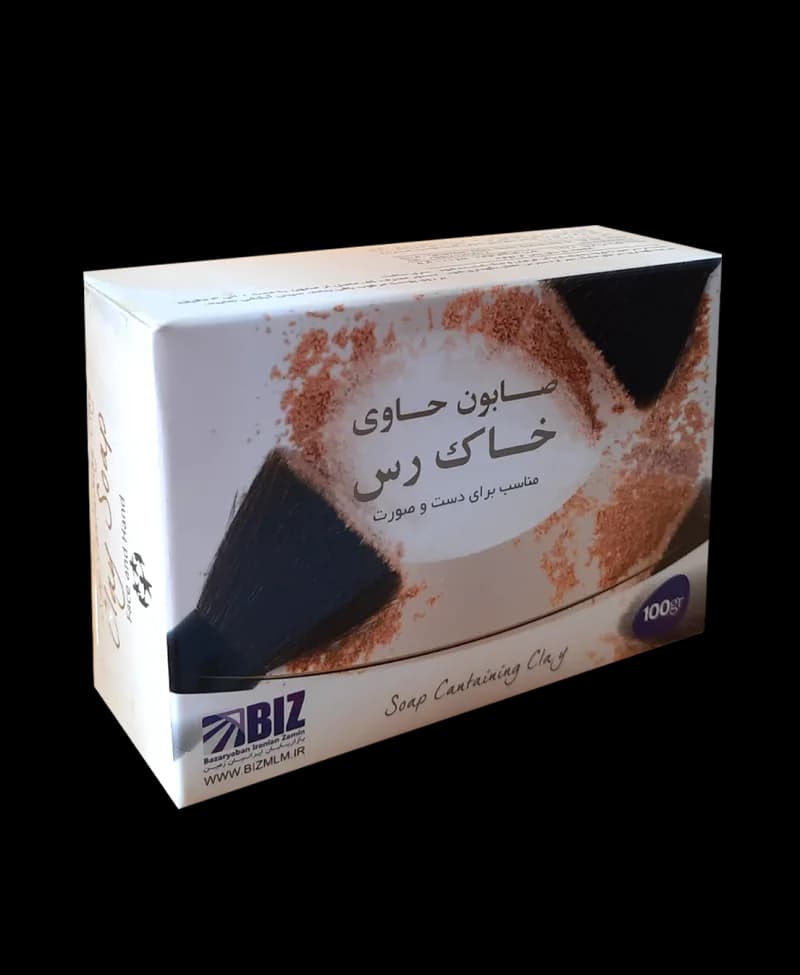 صابون دست و صورت خاک رس بیز 100 گرمی