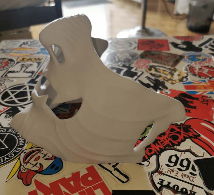 ماسک سه بعدی مدل اونی (Oni Mask) کد07 — تصویر ۳