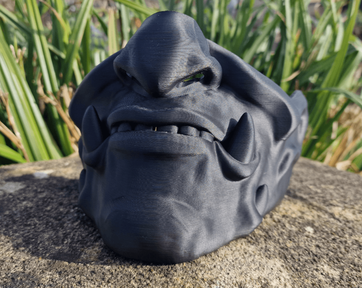 ماسک سه بعدی مدل اونی (Oni Mask) کد04
