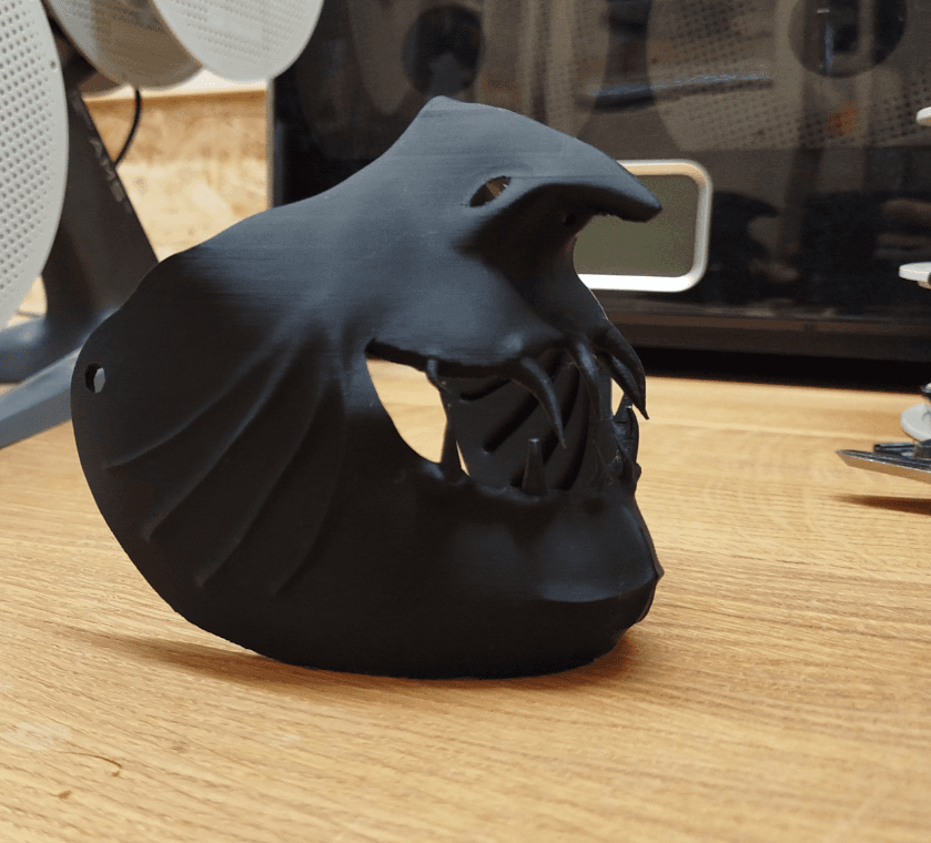 ماسک سه بعدی مدل اونی (Oni Mask) کد03 — تصویر ۳