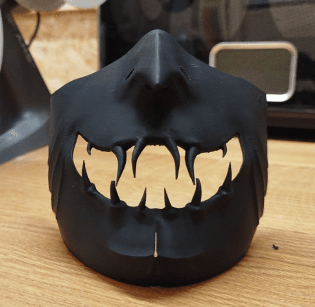 ماسک سه بعدی مدل اونی (Oni Mask) کد03