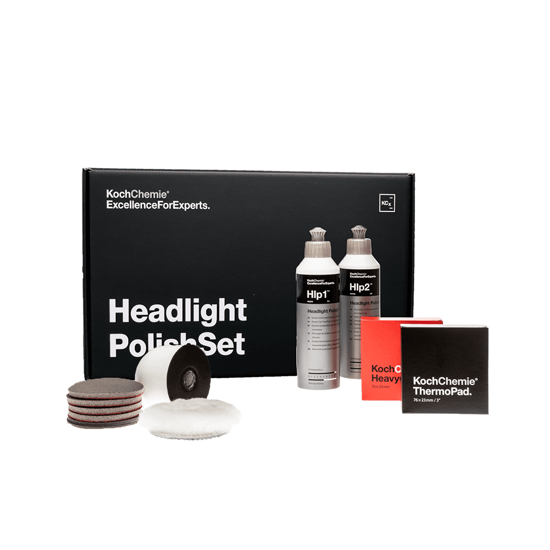 کیت رفع ماتی چراغ کوکمی مدل Koch Chemie Headlight Polish Set