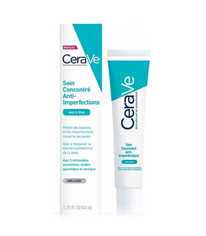 ژل ضد جوش و ضد لک سراوی CeraVe حجم 40 میل حاوی AHA/BHA