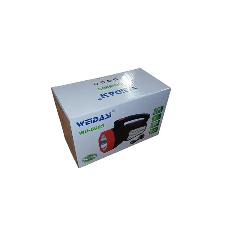 چراغ قوه شارژی ویداسی مدل WD-566S — تصویر ۴