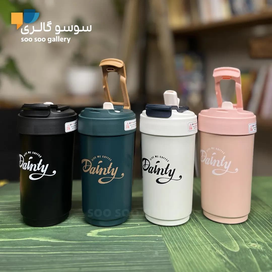 ماگ سفری دوحالته Dainty حجم 450 میلی لیتر — تصویر ۶