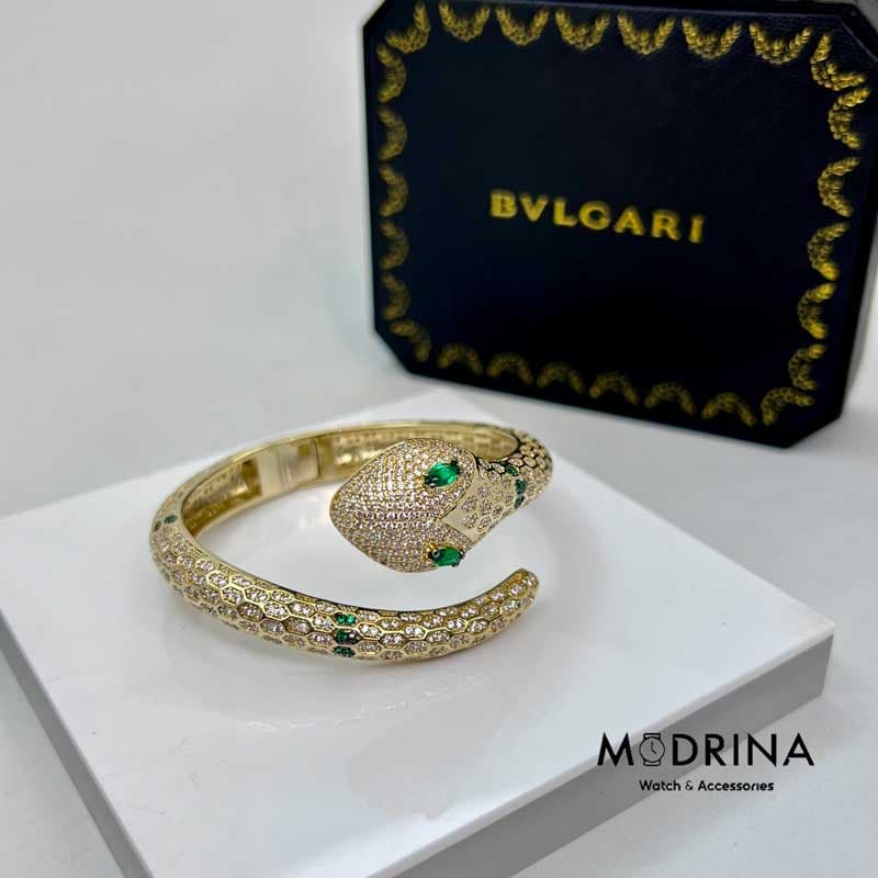 دستبند مار طلایی بولگاری (Bvlgari) — تصویر ۸