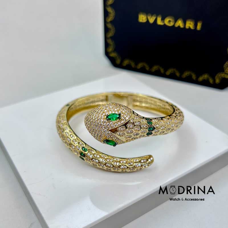 دستبند مار طلایی بولگاری (Bvlgari) — تصویر ۵