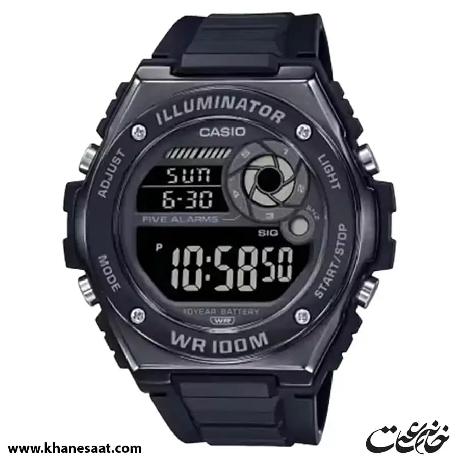 ساعت مچی مردانه کاسیو اصل مدل MWD-100HB-1BVDF — تصویر ۵