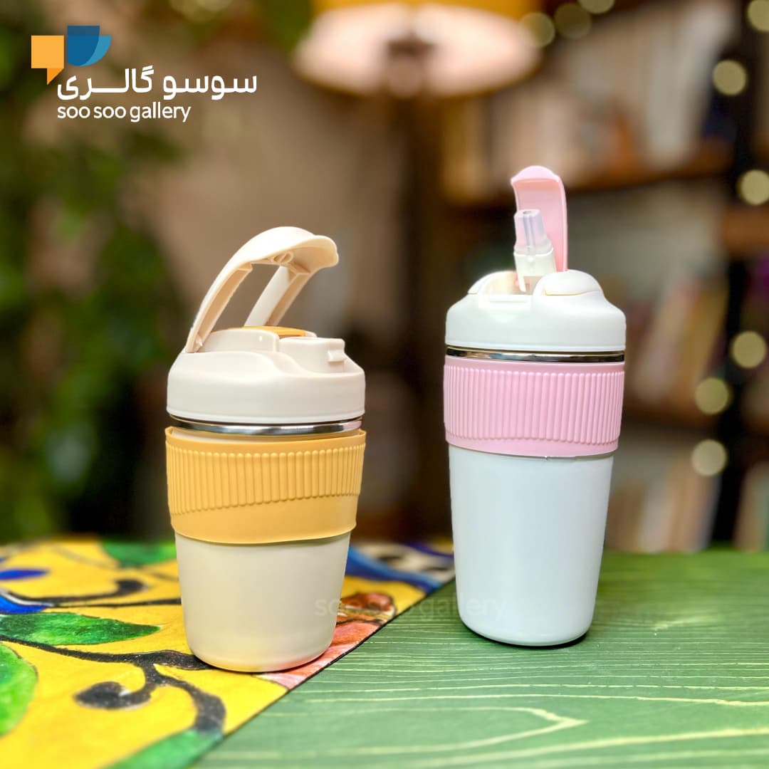 تراول ماگ کمر سیلیکونی دو حالته AH HUAT (ماگ سفری) — تصویر ۴