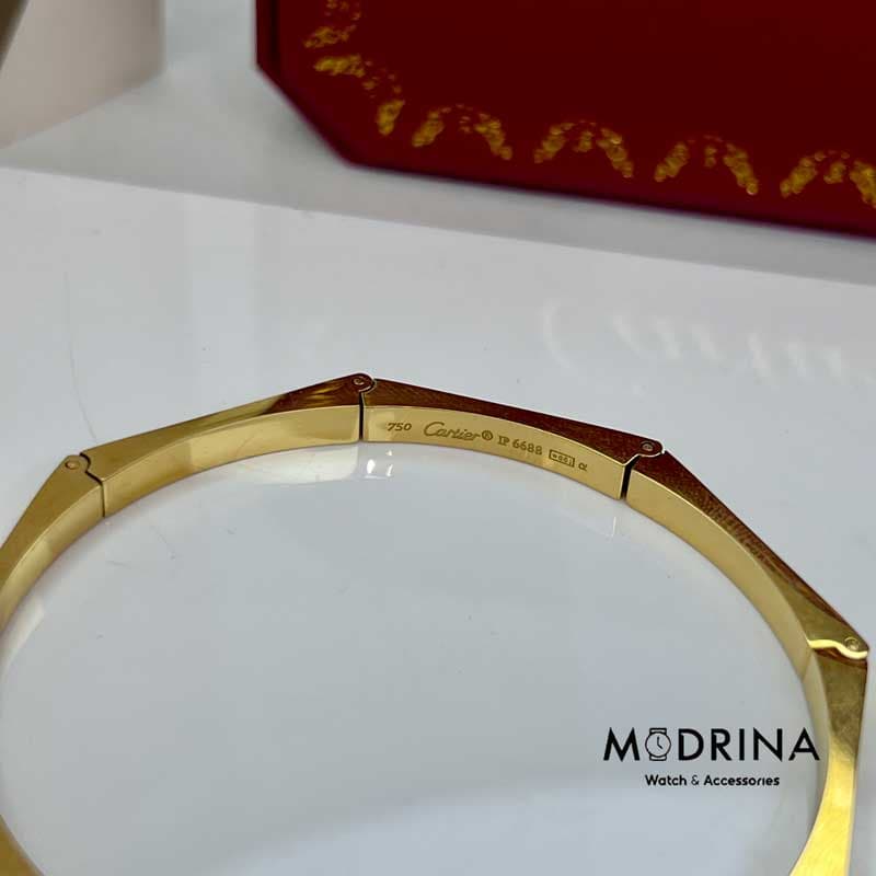 دستبند لاو کارتیه جدید طلایی Cartier — تصویر ۳